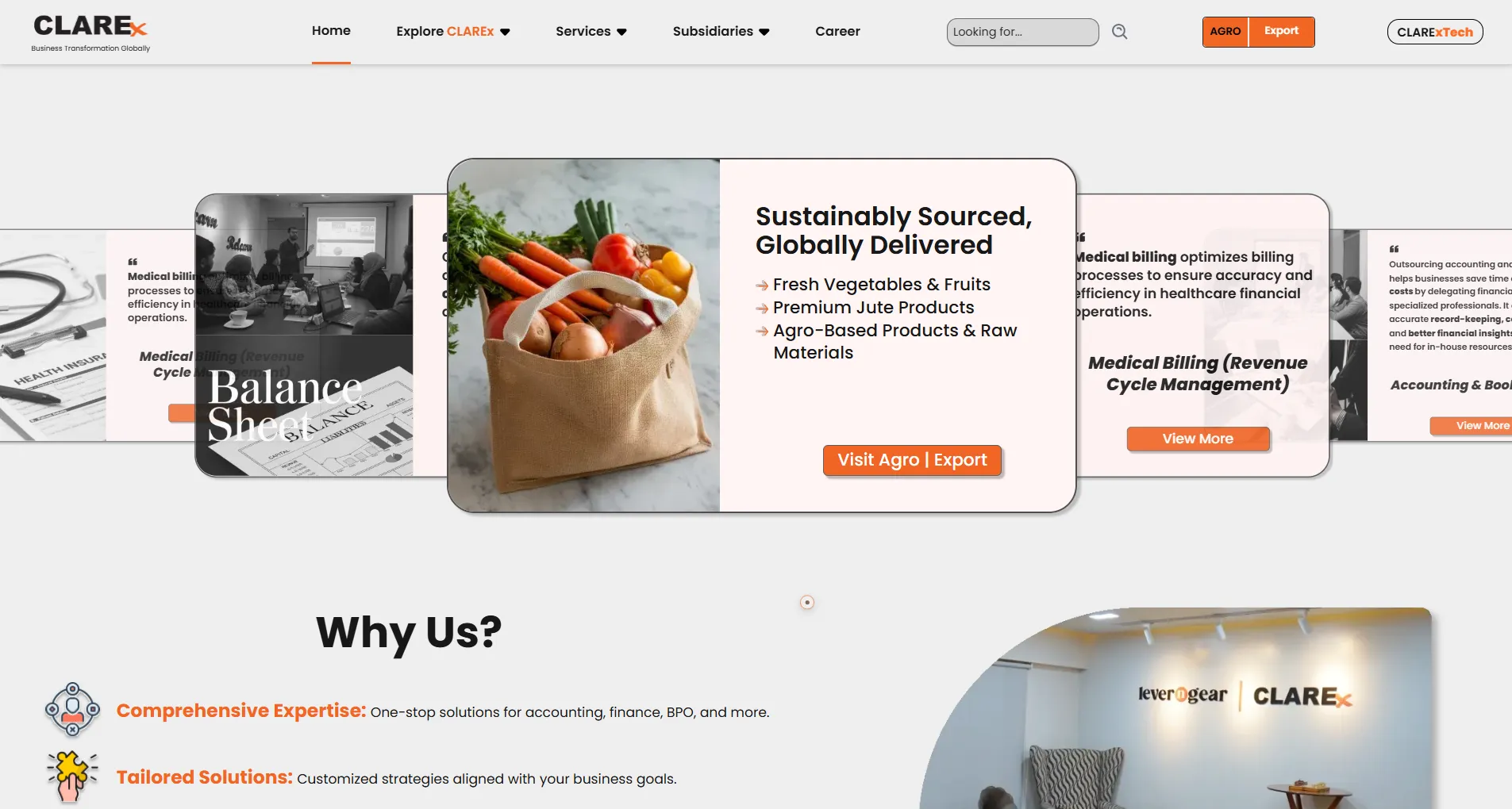 CLAREx Ltd. Official Site