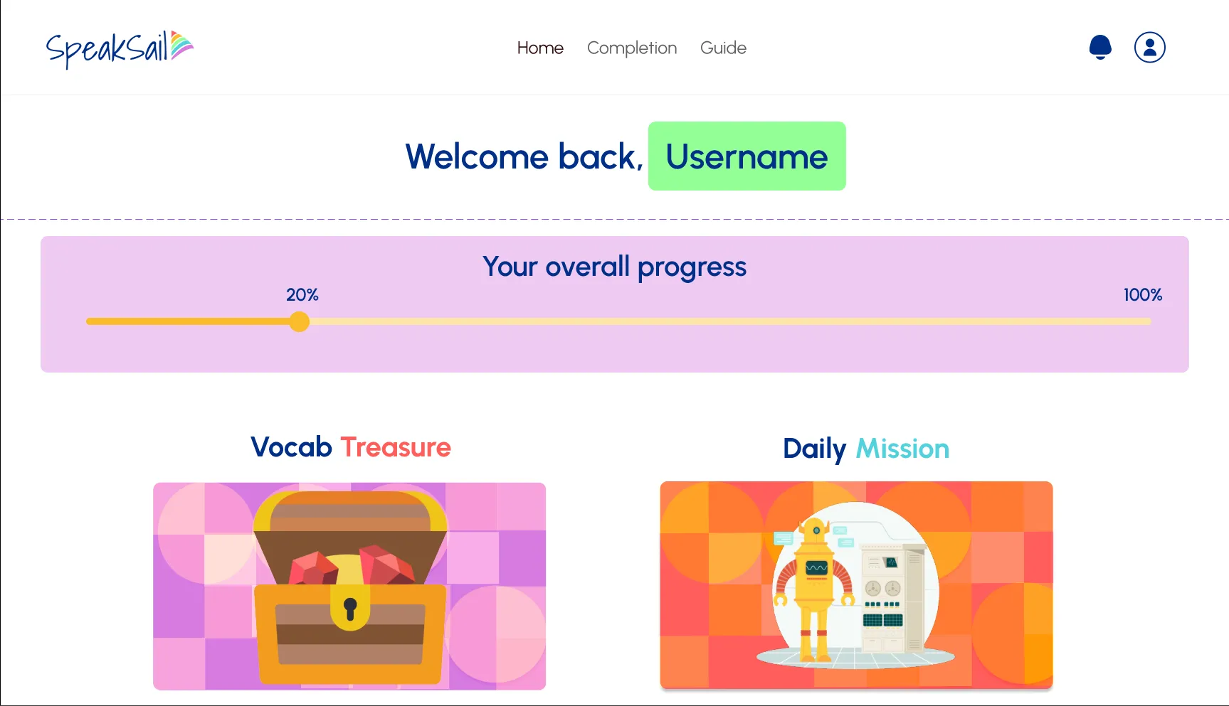 SpeakSail - Communication Development Plaform for Elementary School Students